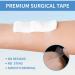 Transparent Medical Tape - 6 Roll Pack | Gentle Adhesion Surgical Tape for Sensitive Skin | Ideal for Wound Care & First Aid Supplies - Buy Online on GoSupps.com