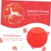 ABOOFAN 36 Pcs Trendy Red Envelope Lucky Money Envelopes Chinese Red Packets Chinese Festival Red Envelopes Chinese Red Envelope Wallet 2023 Year Red Envelope Lunar Calendar Paper Bronzing - Buy Online on GoSupps.com