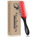 Curly Hair Brush Styling Brush 9 Row for Detangling & Defining Curls KTKUDY Hair Brush for Separating  Shaping Curls - Blow-Drying  Styling & Finishing Brush for Wavy  Curly or Coily Hair Black