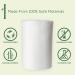 Biodegradable Bamboo Diaper Liners 600 sheets 6 rolls x 100 sheets For Cloth Baby Diapers Disposable Unscented 30cm x 15cm Sheets Fragrance Free Chlorine Free Diaper Insert o1baby - Buy Online on GoSupps.com
