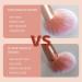 16PCs Premium Marble Makeup Brush Set - Synthetic Face Eye Lip Kits for Foundation, Powder, Eyeshadow - Pink - Buy Online on GoSupps.com