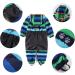 Umkaumka Baby Water Repellent Romper Jumpsuit Snowsuit - Blue 18-24 Months - Buy Online on GoSupps.com