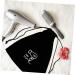 Healeved 8 Pcs Hair Dryer Storage Bag Jewelry Hair Dryer Bag Purse Organizer Pouches Tool Black Flannel - Buy Online on GoSupps.com