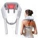 Knqze neck massage device with heat electrical depth fabric 4D Expert-knet massage wireless shiatsu neck and back massage pillows to relieve the neck shoulder and leg pain