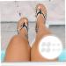 HEALEEP 4 Pairs Clear Silicone Gel Toe Post Pads - Toe Protectors for Big Toe Sandals - Buy Online on GoSupps.com