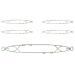 Mask holder Comfort-Fix (5 pack) for comfortable wearing mouth and nose masks (also with glasses or hearing aid) color: pearl white 5 pack pearl white
