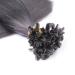 Keratin Bonding Hair Extensions - Dark Grey 60cm 50 Strands 100% Remy Real Hair - U-Tip by Novon Hair Extensions - Buy Online on GoSupps.com