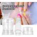 4Pcs Nail Art Stamper Scraper Boards Easy to Clean DIY Plastic Silicone Seal Printing Transfer Chess Square Double-headed Stamper and Curved Handle Stamper (4 Pcs) - Buy Online on GoSupps.com