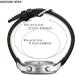 Shop Hearkent Atomic British English Speaking Watch for Blind & Visually Impaired | Stylish Silver & Black Design for Men & Women - Buy Online on GoSupps.com