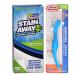 Stainaway Denture Cleaner 80 Cleaning Tablets Bundle With Dentu-Care Denture Brush for Maintaining Good Oral Care of Full/Partial Dentures. Brings Out the Sparkle in Your Dentures