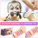 Acwoo Face Painting Set - 20 Color Makeup Palette for Kids | Perfect for Halloween Christmas & Carnival Body Paint - Buy Online on GoSupps.com