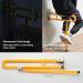 Bathroom Grab Bar Flip Up Toilet Handrail Non Slip Stainless Steel Bathtubs Shower Foldable Safety Support Rail With Leg For Disabled Pregnant Elderly White 29.5Inch White 29.5Inch - Buy Online on GoSupps.com