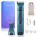 Bikini Trimmer for Women LNKERCO 2 in 1 Pubic Hair Trimmer for Women IPX7 Waterproof Electric Razors for Women Ladies Trimmer for Legs Arms and Bikini Area Gifts for Women  Blue