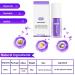 Purple Teeth Whitening Toothpaste for Sensitive Teeth - Intensive Stain Removal and Deep Cleansing - Buy Online on GoSupps.com