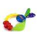 Nuby Wacky Teething Ring (2 Pack) - Soothing Baby Teether - 2 Count - Buy Online on GoSupps.com