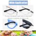 Buy 2 Pairs Black Anti-Slip Glasses Ear Pads & Cushions | Comfortable Ear Grips for Eyewear - Ship Worldwide - Buy Online on GoSupps.com