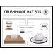 Pineapple&Star Genoa Fedora Bucket Sun Straw Beach Hat UPF50+ Unisex Greywhite - Medium - Buy Online on GoSupps.com