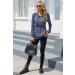 Sosolism Women's Nursing Hoodie | Maternity Breastfeeding Top | Long Sleeve Pregnancy Sweatshirt - XXL Dark Blue - Buy Online on GoSupps.com
