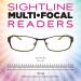 Sightline F205 Narrow Fit Multifocus Progressive Power Reading Glasses - Purple 1.0x | Shop Internationally - Buy Online on GoSupps.com
