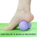 Happystream Hard Peanut Massage Ball - Double Lacrosse Deep Tissue Roller for Physiotherapy & Muscle Relaxation - Buy Online on GoSupps.com