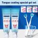 Tongue Cleaner & Scraper Set | Tongue Cleaning Gel 50g + Brush for Fresh Breath | Eliminate Bad Breath - International Shipping - Buy Online on GoSupps.com
