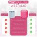 WESTALIO 41 PCs Hair Rollers With Clips-18 Durable Self Grip Heatless Hair Curlers Rollers-16 Duckbill Hair Clips-1 Comb For Long & Short Hair Comes in 3 Sizes 64mm 46mm 35mm 28mm (6 pcs each) - Buy Online on GoSupps.com