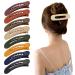 8PCS Large Matte Flat Claw Clips for Thick Hair | Non-slip Strong Hold Hair Styling Accessories for Women Girls - Buy Online on GoSupps.com