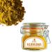 Organic Turmeric Powder - Noble Herb 100% Pure Curcuma in Premium Glass | Perfect for Smoothies Golden Milk & More - 125g - Buy Online on GoSupps.com