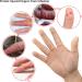 Gel Finger Support Protector Gloves - Silicone Fingertips for Hands Cracking and Eczema Skin (20pcs) - 20 Count Pack - Buy Online on GoSupps.com