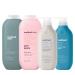 Bundle of Method Sea + Surf Body Wash 18 oz (Pack of 1) + Pure Peace Body Wash 18 oz (Pack of 1) + Simply Nourish Body Lotion 14 oz (Pack of 1) + Glacier + Granite Body Lotion 14 oz (Pack of 1)