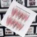 Nail Tips False Nails Tips Art Press on Nails Hand Made Fake Nails Painting Alloy Chain Decor Luxury Magic Mirror Power Design Punk Press On Nails(24951 XS)