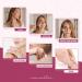 Rose Quartz Roller & Gua Sha Set with Vitamin C Serum | Facial Massage Gift Set for Men & Women | Reduces Dark Circles & Folds - Buy Online on GoSupps.com
