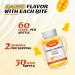 Acetyl L-Carnitine Gummies 2000mg - Vegan L-Carnitine Supplement for Energy Fatty Acid Oxidation Immunity & Metabolism - 60 Count Mango Flavor - Buy Online on GoSupps.com