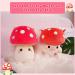 Yamepuia Mushroom Cat Plush Pillow - 11 Stuffed Animal Toy for Kids - Birthday Gift for Girls and Boys - Buy Online on GoSupps.com