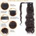 Braid Hair Extension 8-24" Human Hair Ponytail Extensions Wrap Around Long Ponytail Hairpiece Remy Human Hair Clip in Wavy Ponytail Hair Extensions for Women Braid Ponytail Extension (Color : Wrap 18inches Wrap on ponytail - Buy Online on GoSupps.com