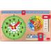 Buy GOULA Calendar Clock Small Format - International Shipping Available | Perfect for Kids' Learning - Buy Online on GoSupps.com