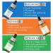 DERMAWORKS Skin Care Set | Vitamin C Retinol & Hyaluronic Acid Serums for Anti-Aging Brightening & Dark Spot Correction - Best Acne Treatment Face Serum - Buy Online on GoSupps.com