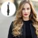 No Heat Curling Iron Sleeping Sponge Hair Curling Iron No Heat Wire Curling Ribbon Rod Big Wave Curling Rod Hair Curling Tool with Claw Clip Curling Ribbon Rod for Women with Long Hair Black - Buy Online on GoSupps.com