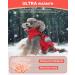 E-SMARTER S Dog Coats Waterproof and Windproof Dog Jacket Reflective Strip Design Dog Coats Waterproof with Harness Warm Dog Puffer Jacket Suitable for Most Medium-sized Dogs Small - Buy Online on GoSupps.com