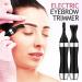 ULTECHNOVO Personal Trimmer Set - Hygienic Grooming for Men & Women | Rinseable Interchangeable Heads for Eyebrows Nose Ears & More | Black - Buy Online on GoSupps.com