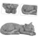Garneck Pet Memorial Statue Cat Sympathy Headstone Statue Sleeping Cat Garden Cat Grave Figurine Sculpture Pet Memorial Loss Bereavement Gifts Cat Remembrance Statue Resin Animal As Shown 13.5x7cm - Buy Online on GoSupps.com