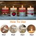 100pcs CD 4 Pre-Waxed Candle Wicks for Soy Candles - 6 Inch Thick Wick with Base for Candle Making - Buy Online on GoSupps.com