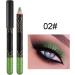 Glitter Eyeshadow Stick Waterproof Eye Shadow and Shimmer Creme Eyeshadow Long Lasting Eyeshadow Makeup Cosmetics Iu - Buy Online on GoSupps.com
