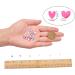 Airsory 50g Pastel Heart Polymer Pearls | Tiny Flat Back Nail Art & Phone Case Accessories | Random Colors for DIY Decoration - Buy Online on GoSupps.com