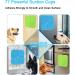 MateeyLife Licking Mat 2PCS for Dogs and Cats | Premium Lick Mats with Suction Cups | Anxiety Relief & Boredom Reducer | Perfect for Bathing, Grooming | Blue & Green + Spatula - Buy Online on GoSupps.com