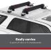 YAKIMA PowderHound 6 Ski & Snowboard Mount - Fits 6 Pairs of Skis or 4 Snowboards - Quiet Ride - Black - Buy Online on GoSupps.com