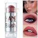 Blush Stick - Long-lasting Waterproof Face Blush for Cheeks Eyes & Lips | Natural Smooth Blossom Cream Pencil - 1g (07#) - Buy Online on GoSupps.com