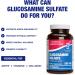 Glucosamine Sulfate Joint Health Supplement - Soft Tissue Cartilage Tendon and Ligament Supplement for Enhanced Mobility Comfort and Flexibility - Non-GMO Sodium Free & Made in the USA - 120 Servings - Buy Online on GoSupps.com