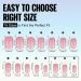 TOMICCA 180PCS Short Square Soft Gel Nails Tips - Matte Finish, 3 in 1 Base Coat, Pre-colored Press On Nail Tips for Nail Art Extensions - Pink - Buy Online on GoSupps.com