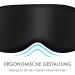 Buy Joyhabit 2 Pack Silk Sleep Masks for Women & Men | Adjustable Large Eye Masks for Peaceful Sleep - Black - Buy Online on GoSupps.com